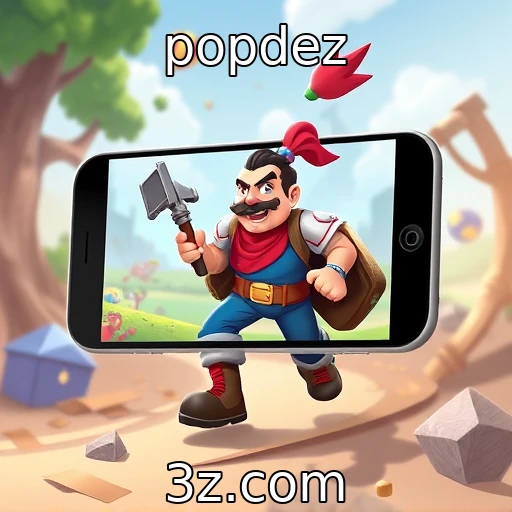 Crescimento do mercado de jogos mobile | popdez